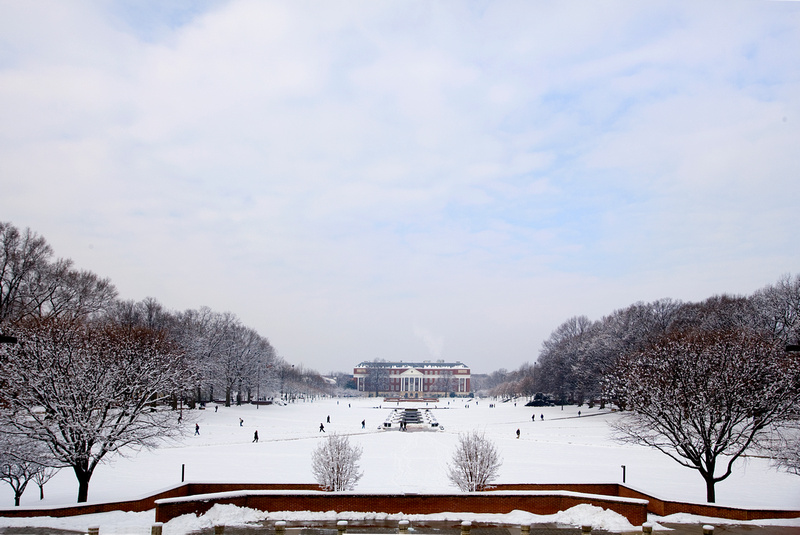 University of Maryland Photo Collection Winter Scenes