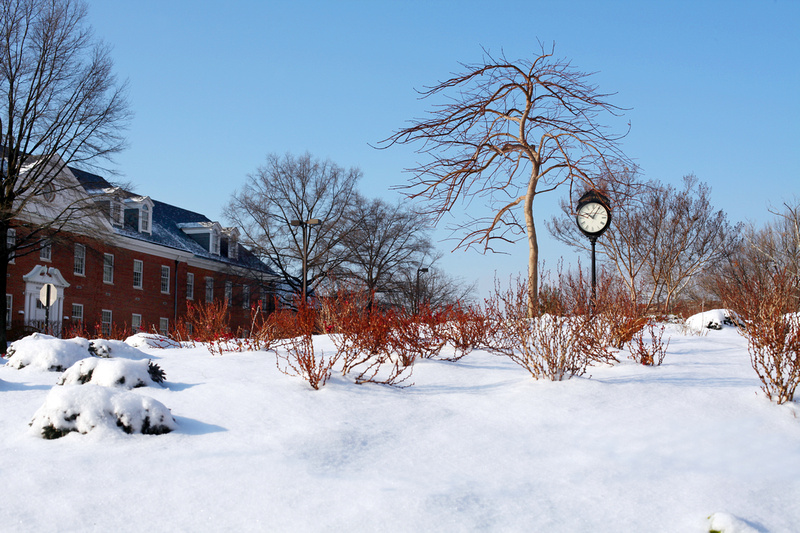 University of Maryland Photo Collection Winter Scenes