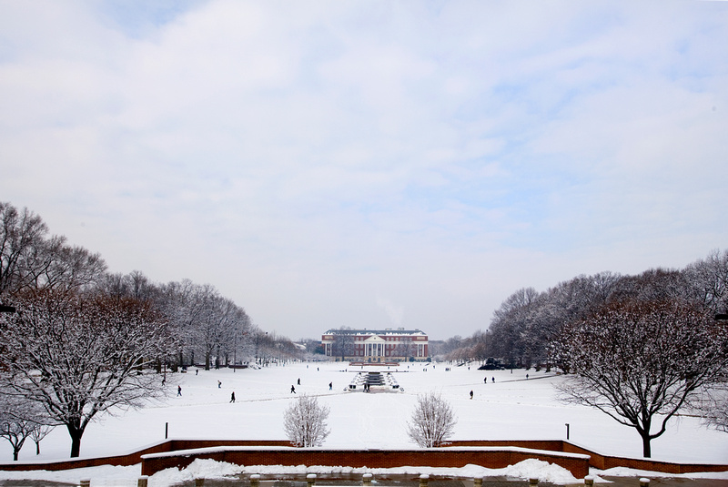 University Of Maryland Photo Collection Winter Scenes